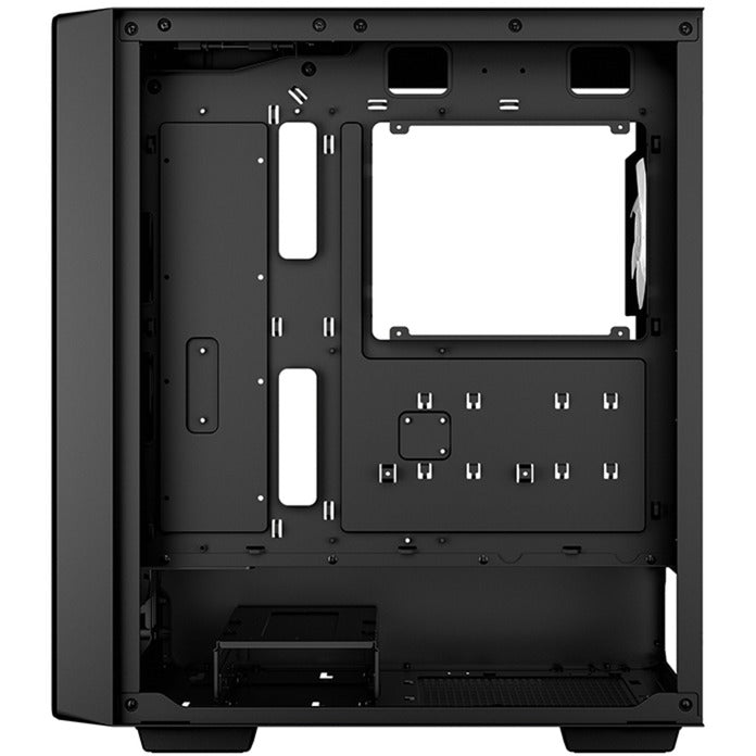 Boîtier tour midi Deepcool CC560 Mesh V2 (noir | 2x USB-A | RVB | Fenêtre)