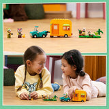 Lego animal traversant 77054 caravane et magasin de jardinage de Leifs