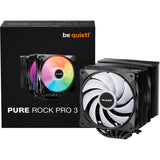 Soyez silencieux! Refroidisseur de processeur Pure Rock Pro 3 LX RGB (noir)