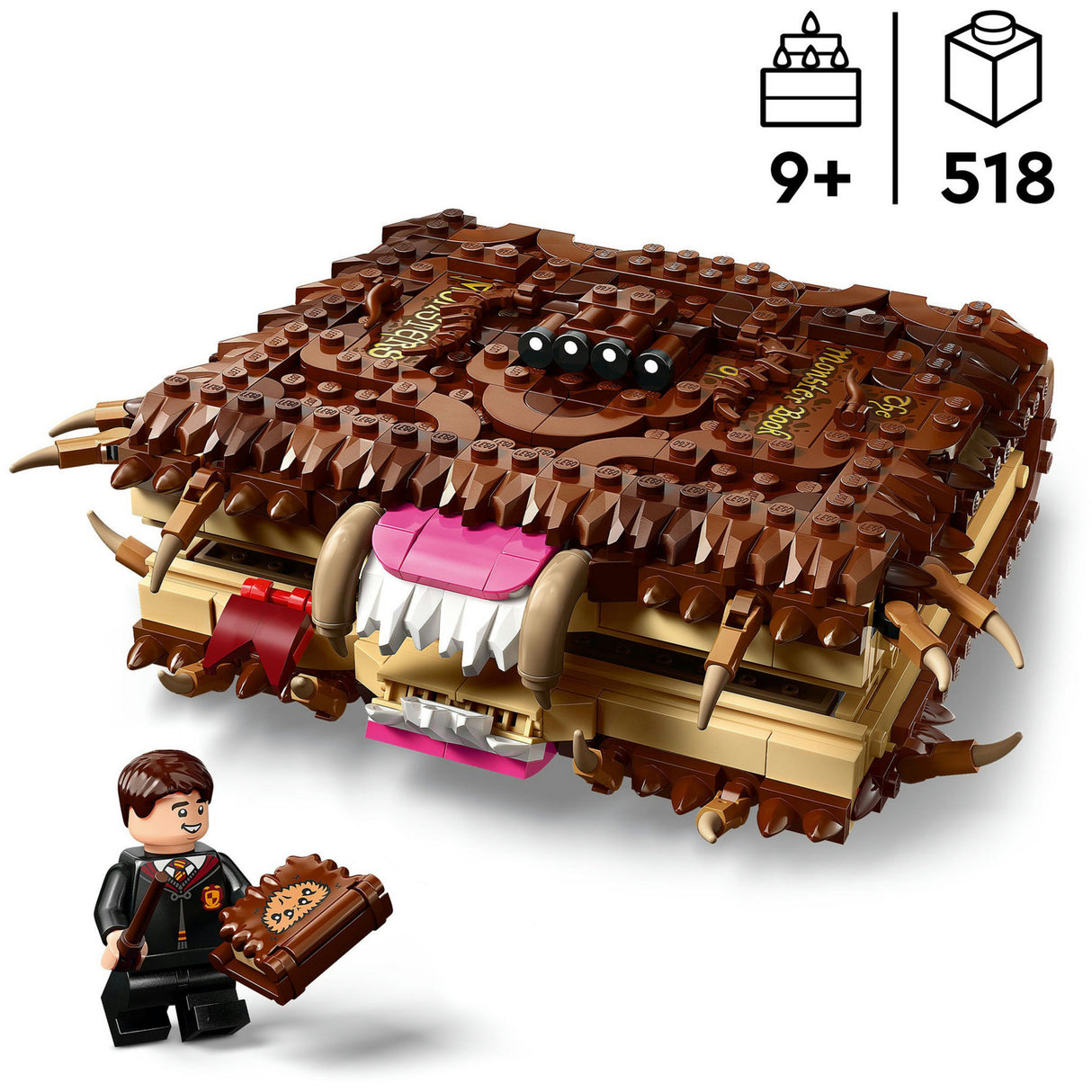 Lego Harry Potter le livre du monstre monstrueux - 76449