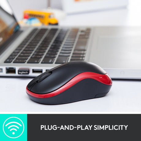 Souris logitech m185 grise, noire