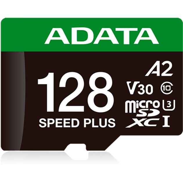 Carte mémoire Adata speed plus microSDXC 128 Go (uhs-i u3, classe 10, v30, a2)