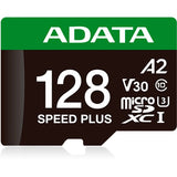 Carte mémoire Adata speed plus microSDXC 128 Go (uhs-i u3, classe 10, v30, a2)