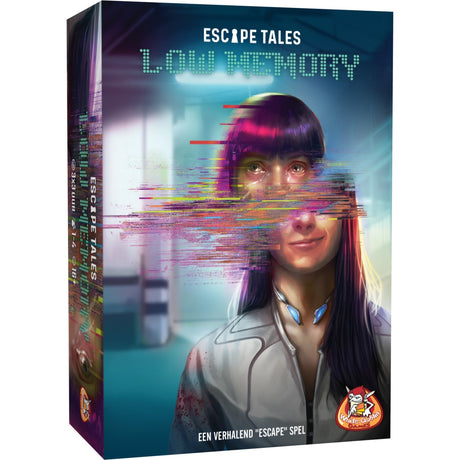 Jeux de gobelins blancs escape tales : jeu de cartes à faible mémoire (néerlandais, 1 à 4 joueurs, 180 minutes, à partir de 12 ans)