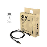 Câble bidirectionnel Club 3D Mini DisplayPort vers Mini DisplayPort DP80 (noir, 1 mètre, certifié Vesa)
