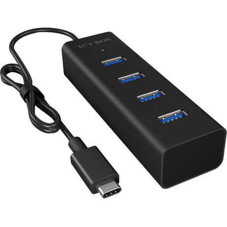 Icy box ib-hub1409-c3 Hub USB (noir, 4x USB-A 3.2 (5 Gbit s), 1x USB-C 3.2 (5 Gbit s))