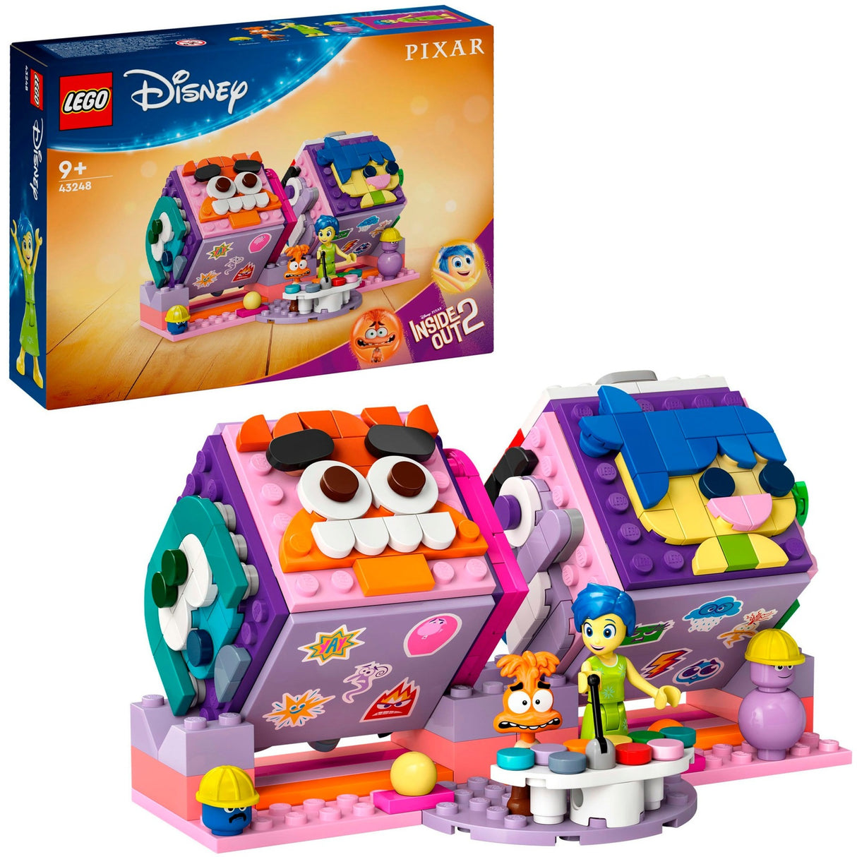 Lego Disney 43248 à l'intérieur de 2 cubes d'humeur