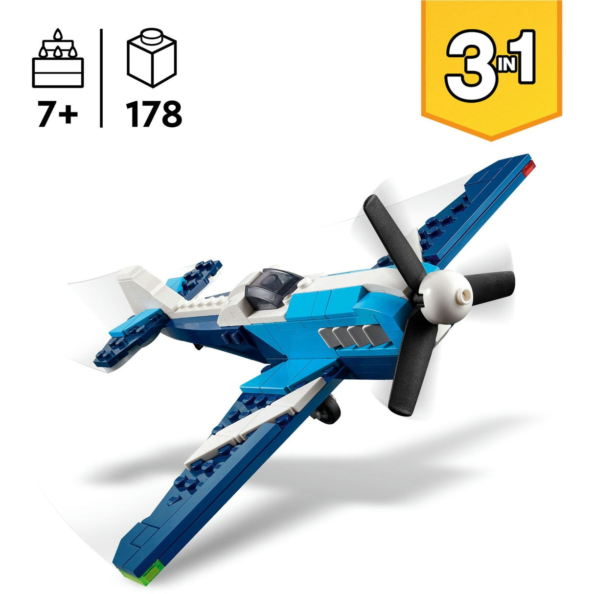 Lego Creator 31160 Aviation : avion de course