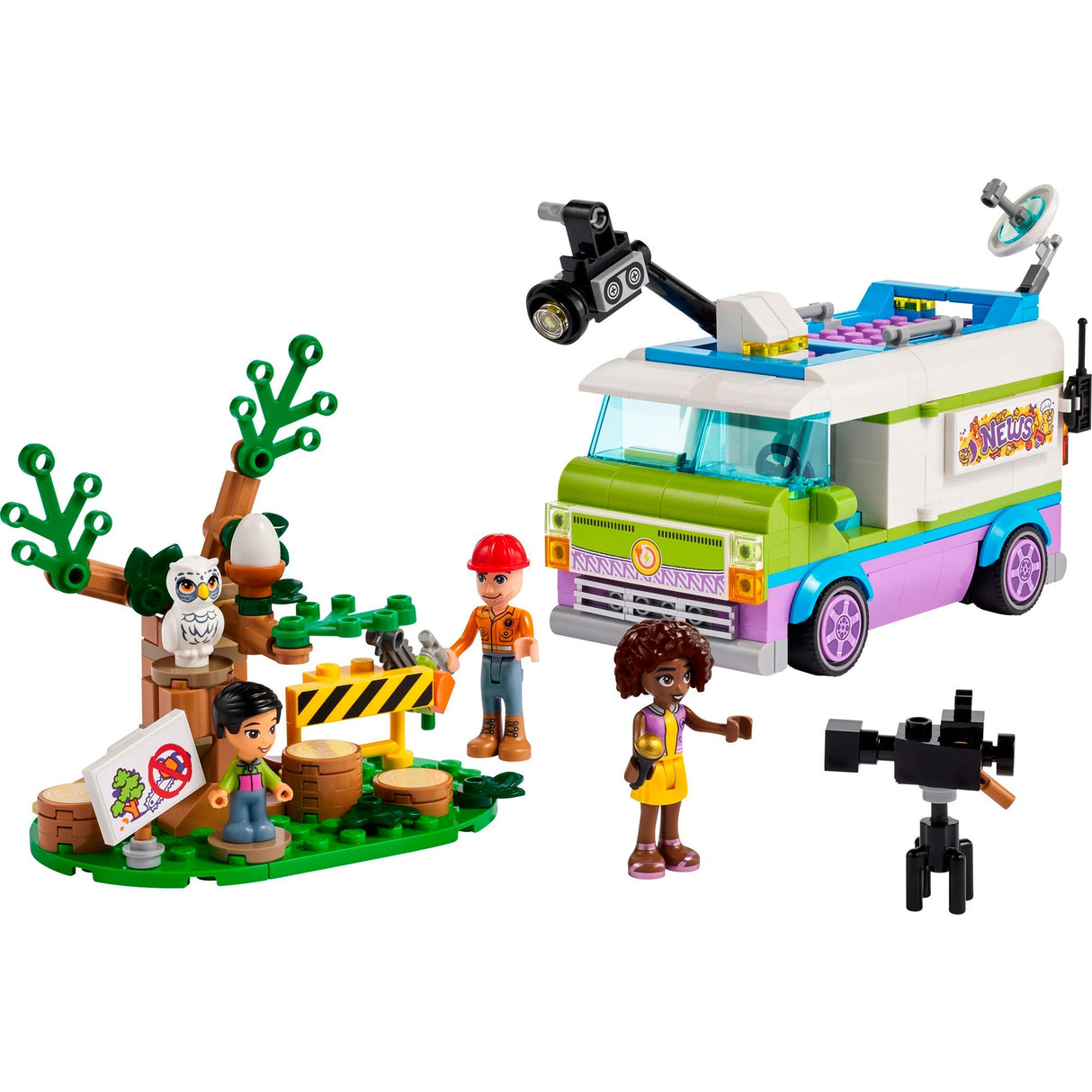 Lego Friends - Jouet de construction News Van (41749)