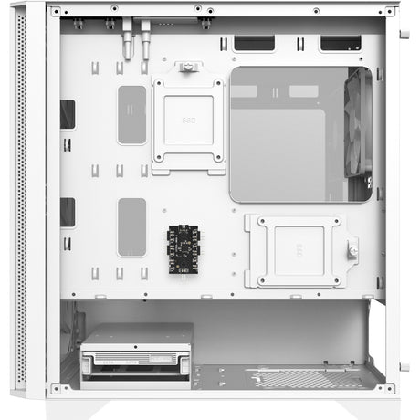 Boîtier mini tour Montech air 100 argb (blanc | 3x USB-A | verre trempé)