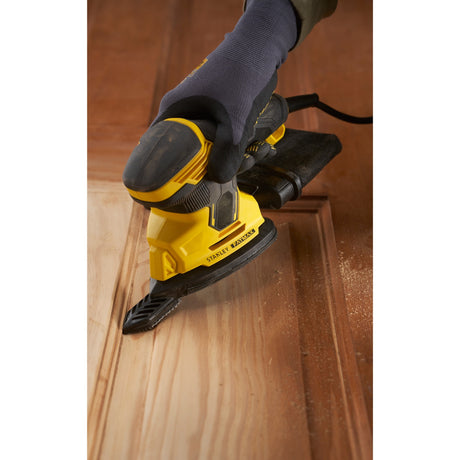Stanley fatmax 120w ponceuse de détail ponceuse delta (jaune noir)