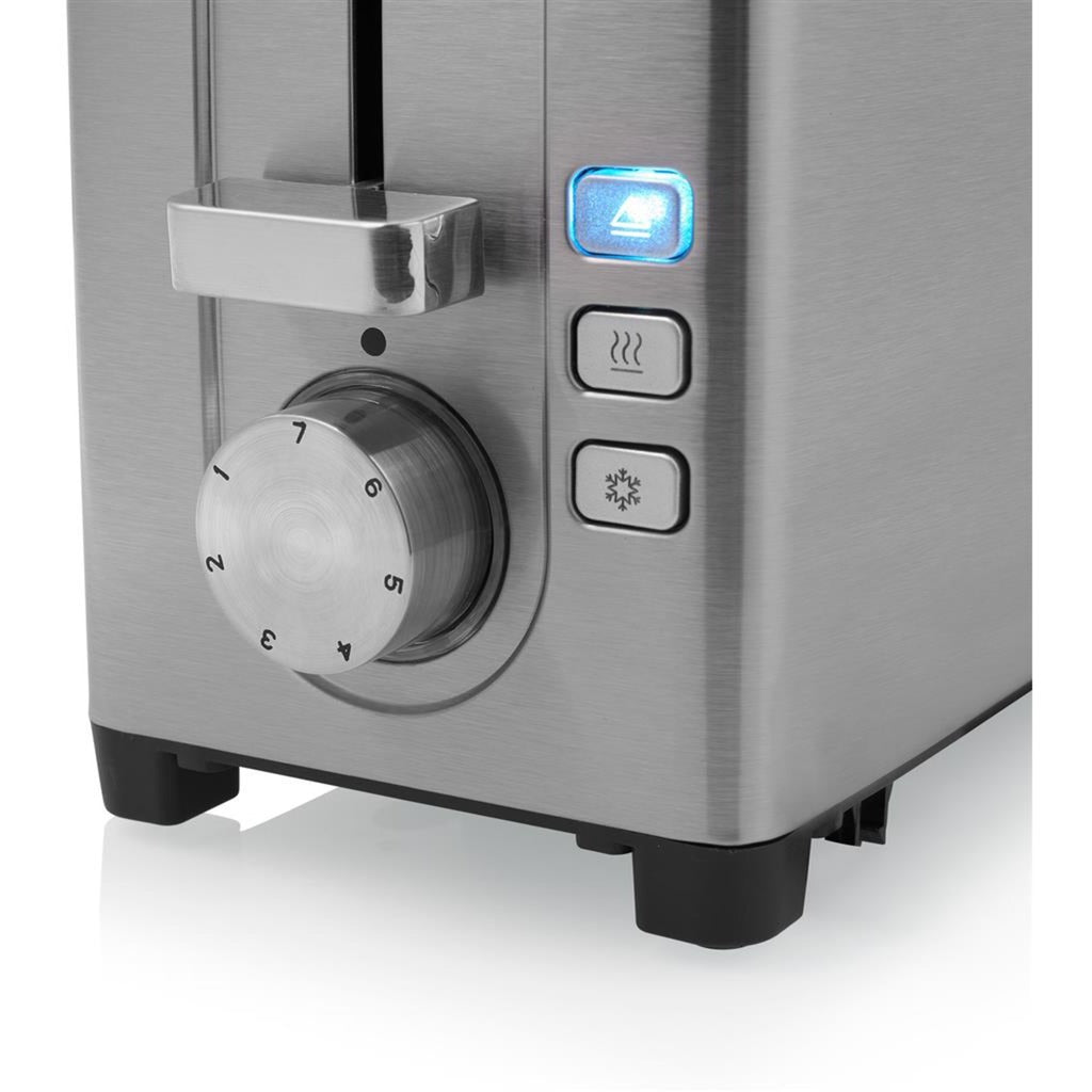 Princesse 142401 Gain de grille-pain en acier inoxydable.