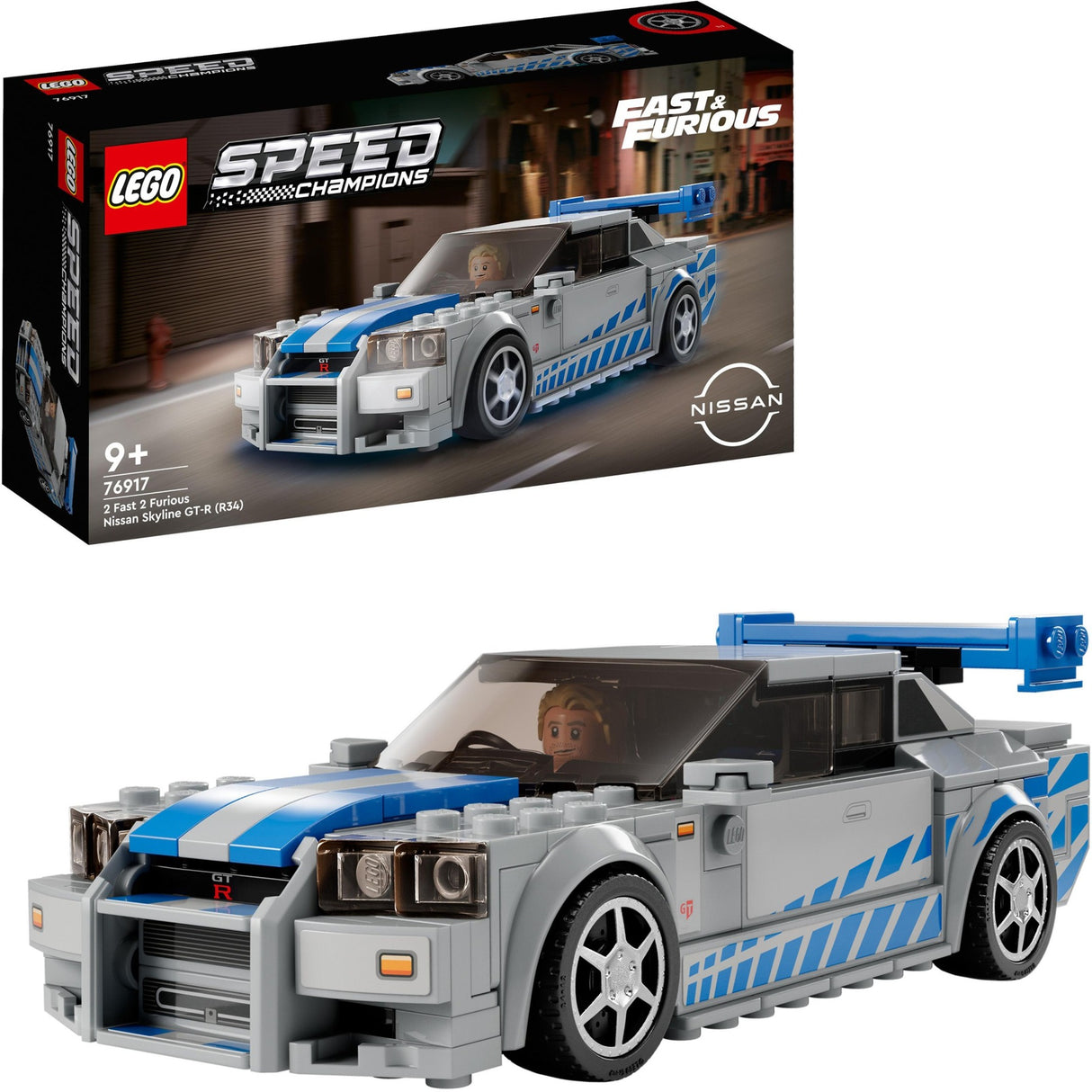 LEGO Speed Champions Nissan Skyline GT-R (R34) - 76917