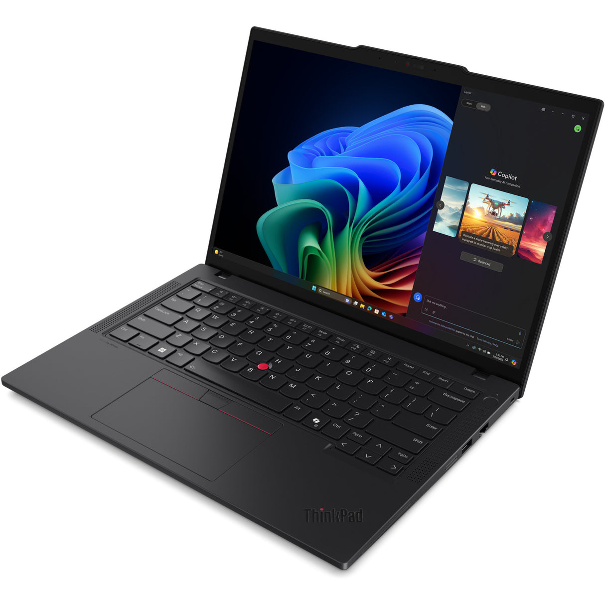 Lenovo thinkpad t14 gen 6 (21qj005emh) 14 copilot + ordinateur portable (noir | ryzen ai 7 pro 350 | radeon 860m | 32 go | SSD 1 to)