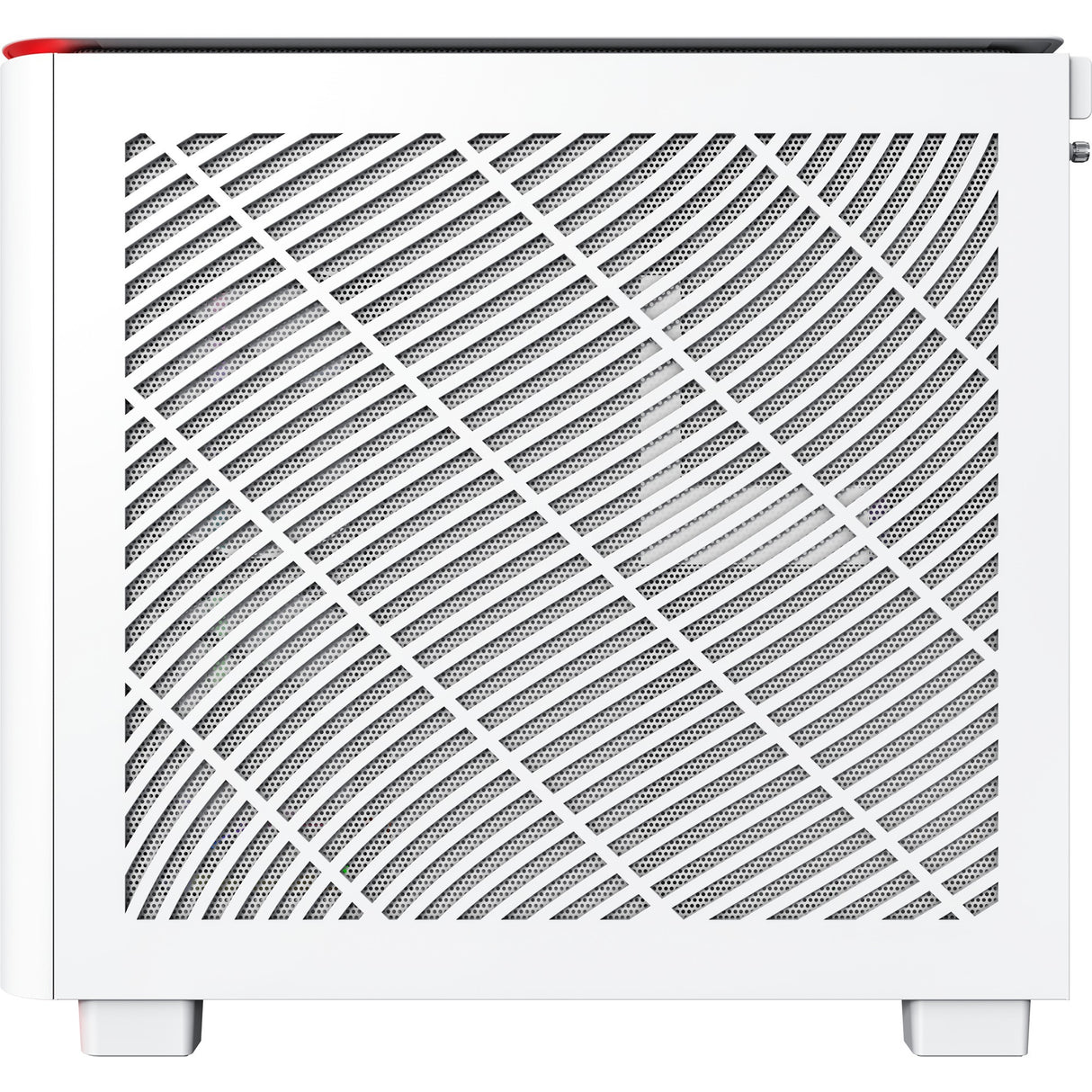 Boîtier tour midi Montech king 95 pro (blanc | 2x USB-A | 1x USB-C | RVB | verre trempé)