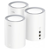 Cudy ax1800 gigabit mesh wi-fi 6 system (paquet de 3) routeur maillé (blanc)