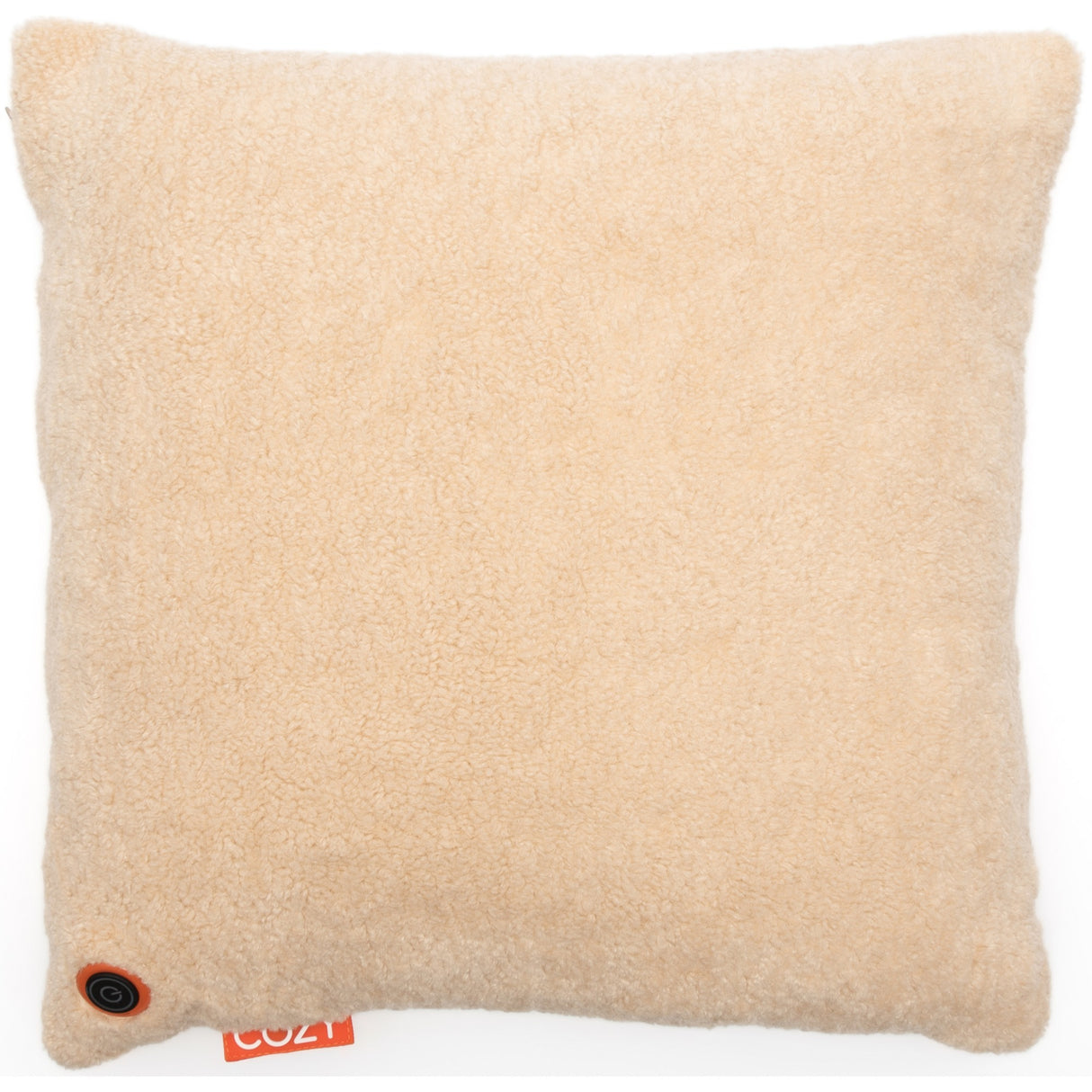 Coussin chauffant sans fil Cosy una Woolly 45 x 45 cm (beige clair, power bank 5000 mah)