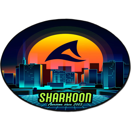 Sharkoon sfm11 tapis de sol (rétro) tapis de protection (bleu jaune)
