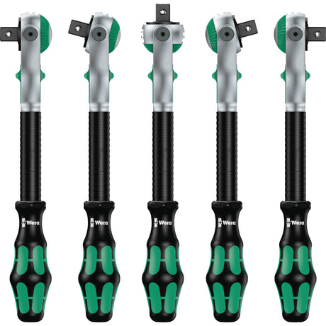 WERA 8100 SC 6 Zyklop Speed ​​Rattels Set, 1 2 Drive