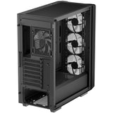 Boîtier tour midi Deepcool CC560 Mesh V2 (noir | 2x USB-A | RVB | Fenêtre)