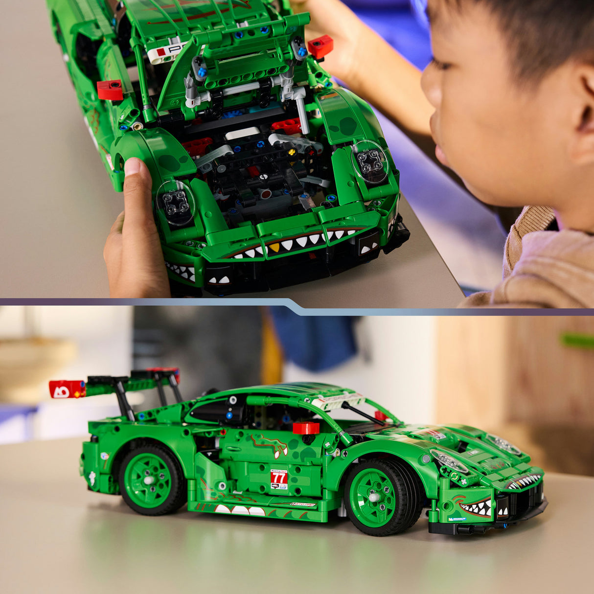 Lego technic 42224 porsche 911 gt3 r rexy ao voiture de course