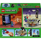 Lego minecraft 21584 voyage vers le bas et le portail final