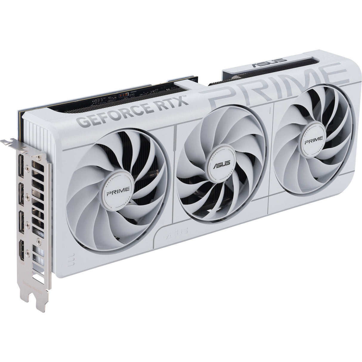 Carte graphique Asus Prime GeForce RTX 5070 OC White (blanc, 3x Display Port, 2x HDMI, DLSS 4)