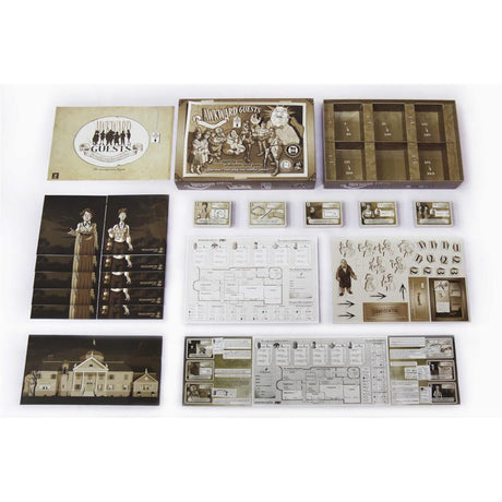 Megacorpin Games Awkward Guest The Walton Case - Jeu de cartes détective - 12+ ans - Anglais