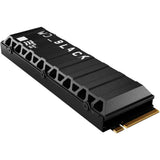 SSD WD Black Sn850x NVMe 8 To (noir, PCIe 4.0 x4, NVMe, M.2 2280, dissipateur thermique)