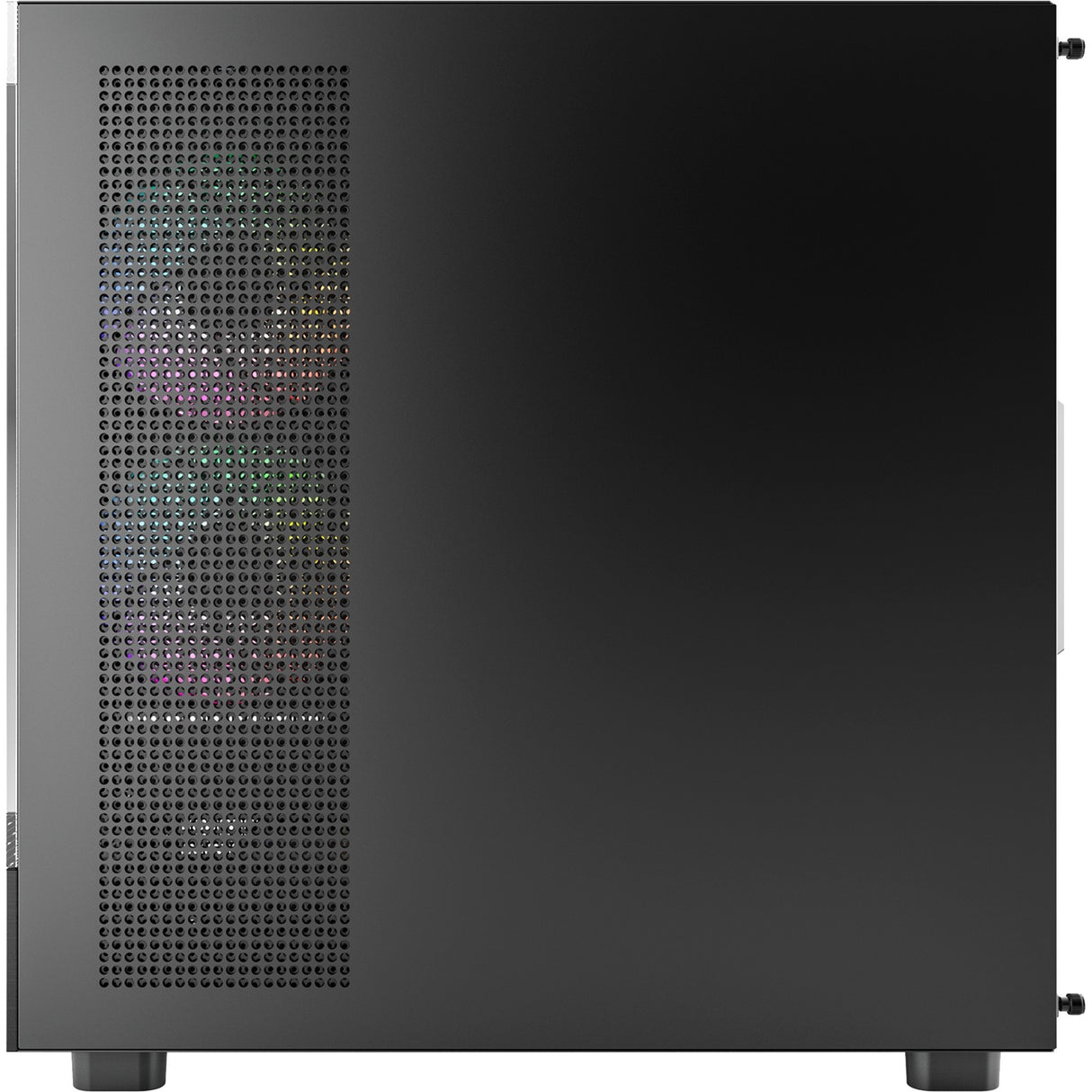 Boîtier tour midi Montech xr (noir | 2x USB-A | 1x USB-C | RVB | verre trempé)