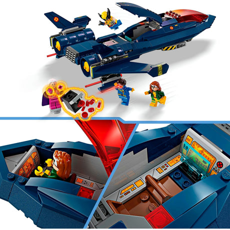 Lego Marvel - jouet de construction X-Men X-Jet (76281)