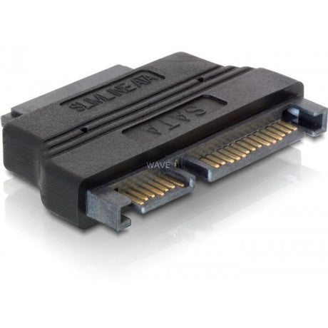 Delock adaptateur SATA 22 broches > SATA slim 13 broches (noir, 65156)