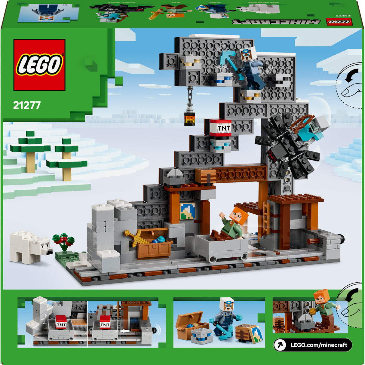Lego minecraft 21277 la mine de pioche