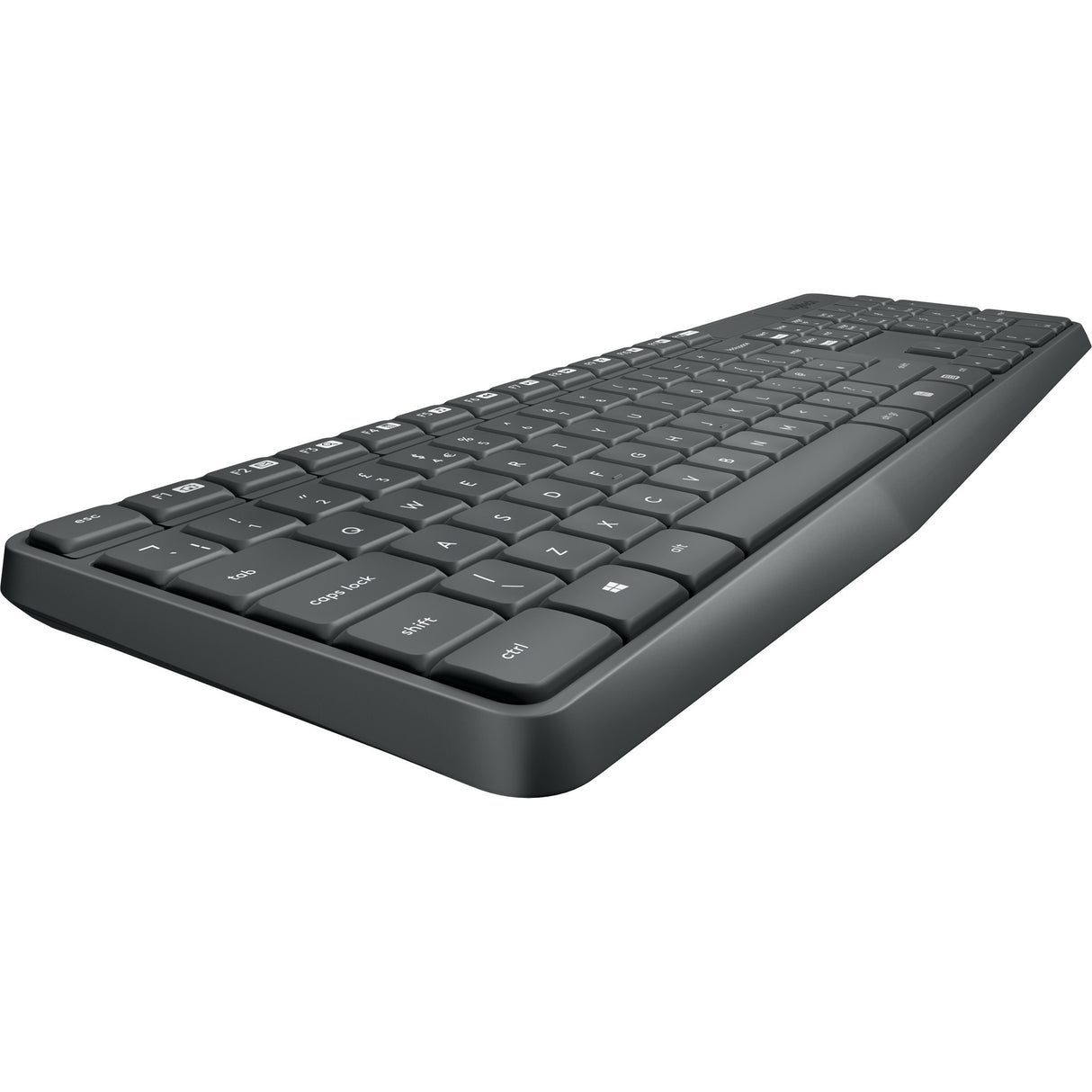 Logitech mk235 ensemble de bureau sans fil (noir, disposition américaine-internationale (qwerty))