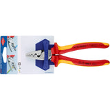 Knipex série 97 - pince à sertir - 180 mm - isolation vde - ergonomique