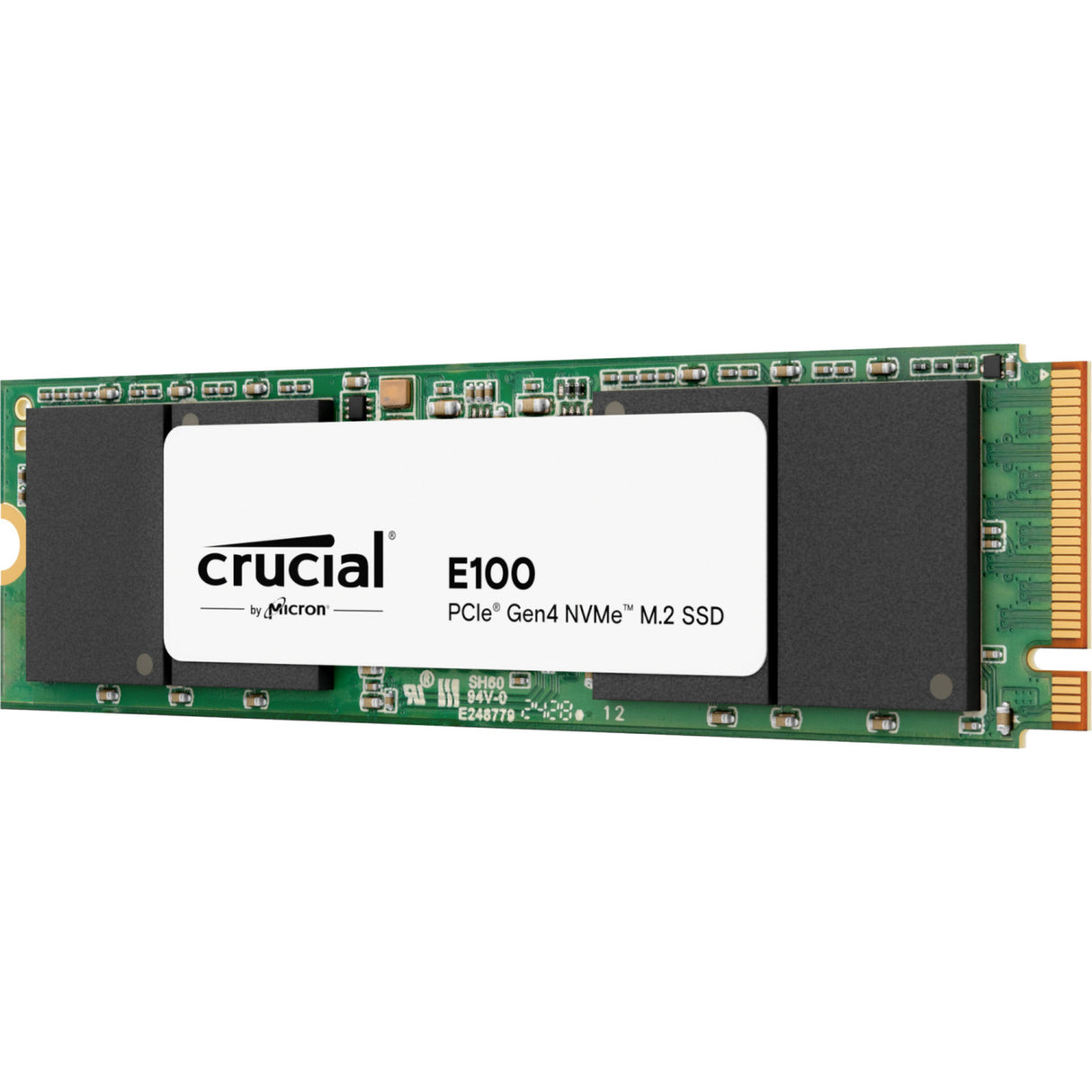 SSD Crucial e100 1 To (PCIe 4.0 x4, NVME, M.2 2280)
