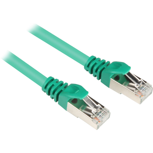 Câble réseau Sharkoon SFTP, RJ-45 avec Cat.6 (vert, 10 mètres)