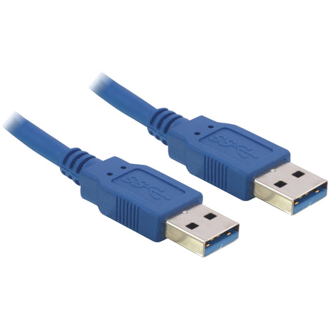 Delock USB-A 3.0 > Câble USB (bleu, 1,5 mètres)
