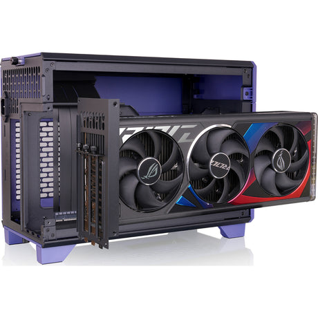 Boîtier mini tour Thermaltake tr100 future dusk (violet | 2x USB-A | 1x USB-C)