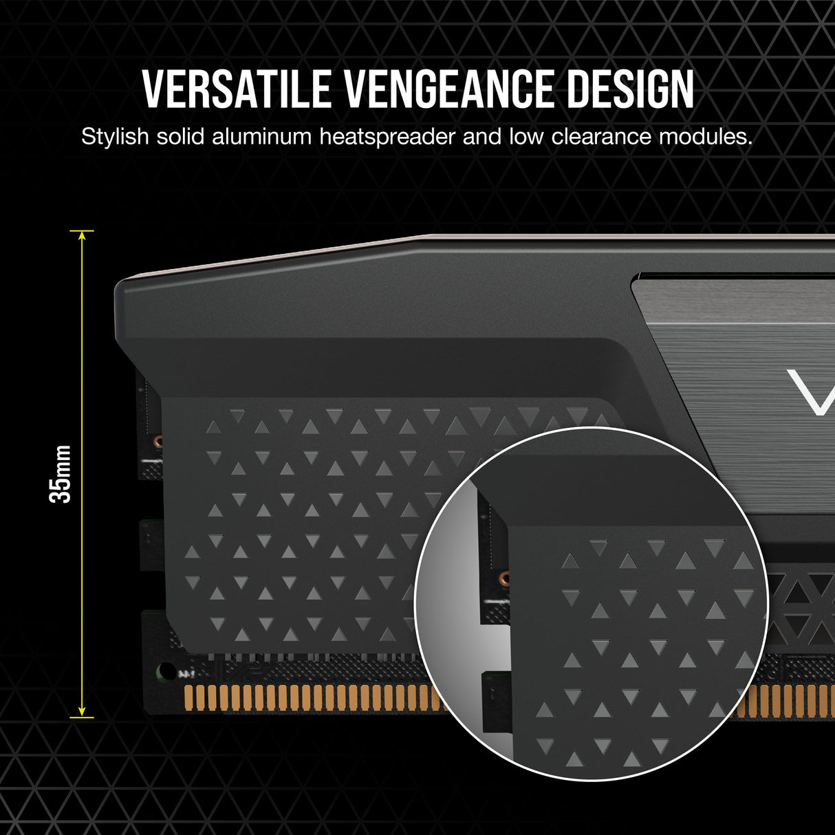 Corsair Kit RAM 16 Go DDR5-5200 (2x 8 Go) (noir, CMK16Gx5M2B5200C40, Vengeance)