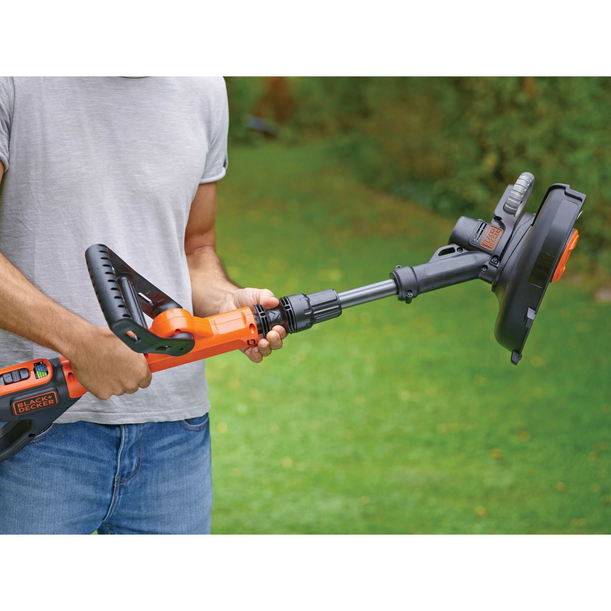 Coupe-herbe à batterie Black+decker stc1820pcb (orange noir, batterie non incluse)