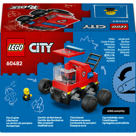 Lego city brick monte 60482 véhicules camion de pompiers | 2 pièces