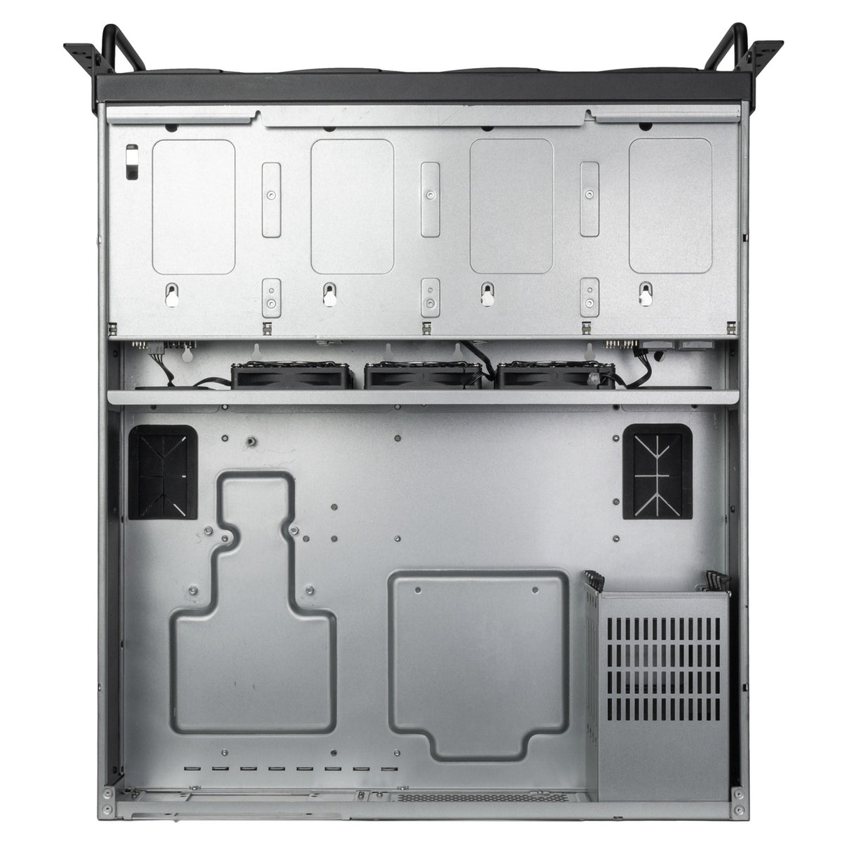 Silverstone rm61-312, rack, boîtier de serveur (noir | 6u)