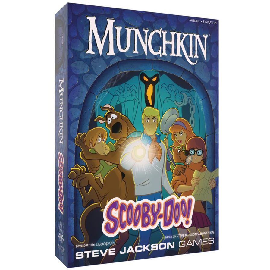Réseau de joueurs européens Munchkin : jeu de cartes Scooby-Doo (anglais, 3 à 6 joueurs, 60 minutes, à partir de 10 ans)