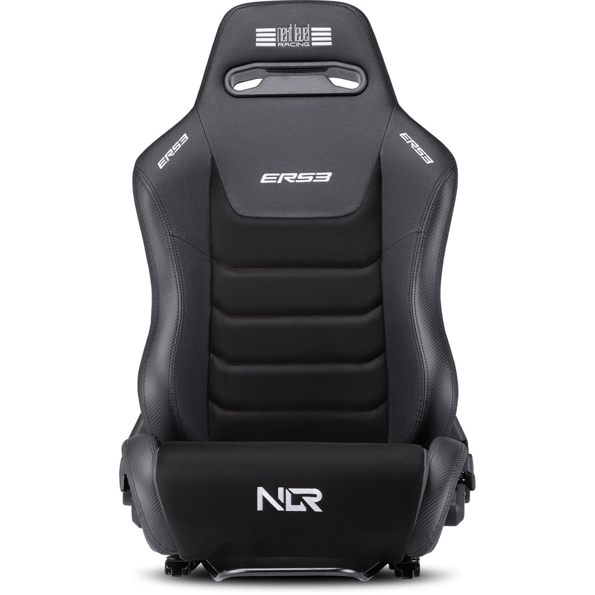 Siège inclinable Next Level Racing ers3 Elite - Chaise de jeu en cuir PU et daim (noir)
