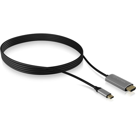 Icy box ib-cb020-c - câble usb-c (mâle) > hdmi (mâle) (noir, 1,8 mètres)