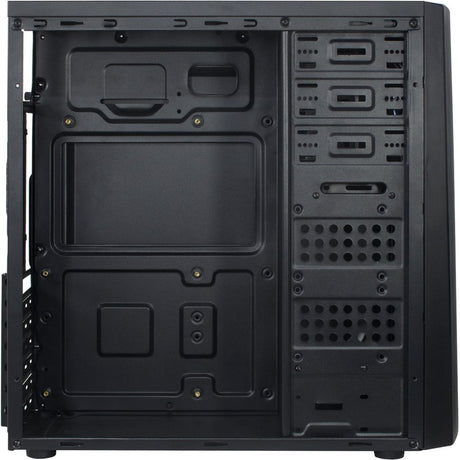 Boîtier tour midi Inter-tech b-42 rgb (noir | 3x usb-a | rgb | fenêtre)