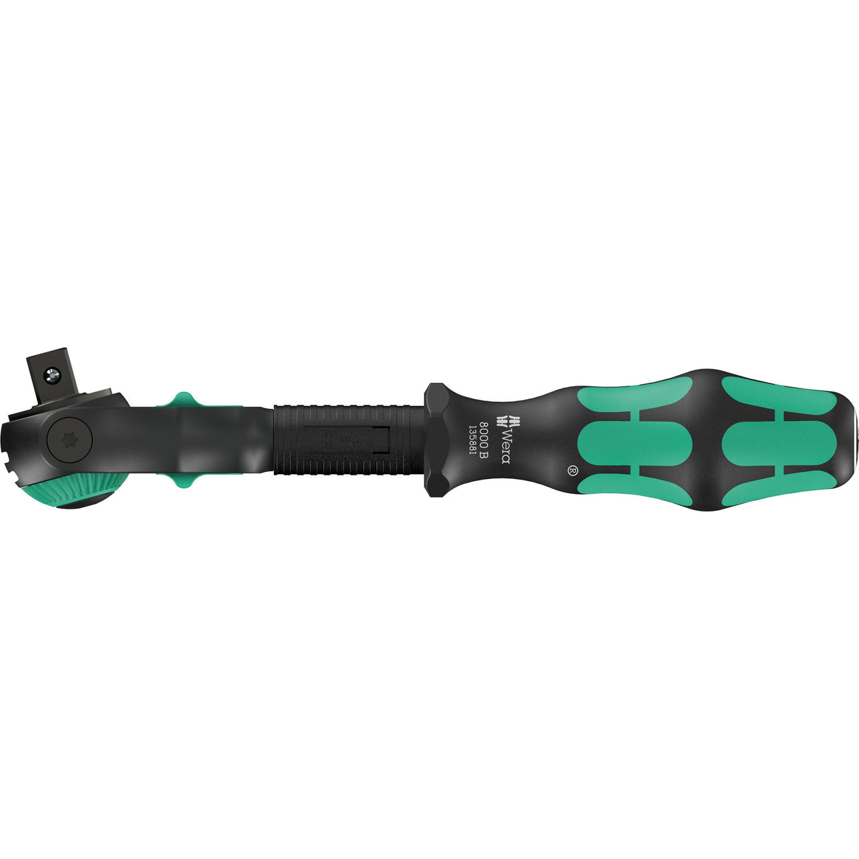 Cliquet rapide Wera 8000 b édition noire zyklop avec entraînement 3 8 (noir vert)