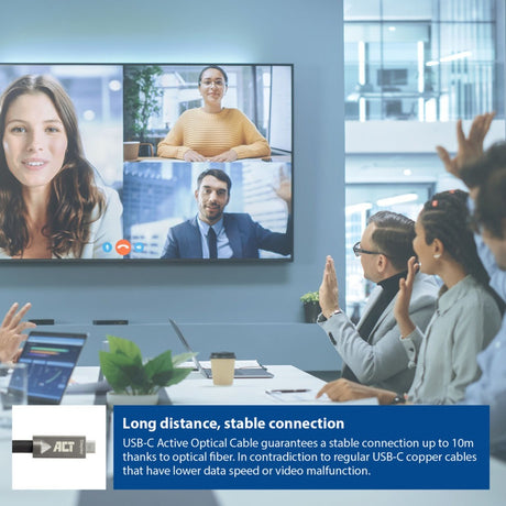 Act Connectivité Connectivité USB-C 3.2 Gen2 Cable optique actif (AOC) Connects