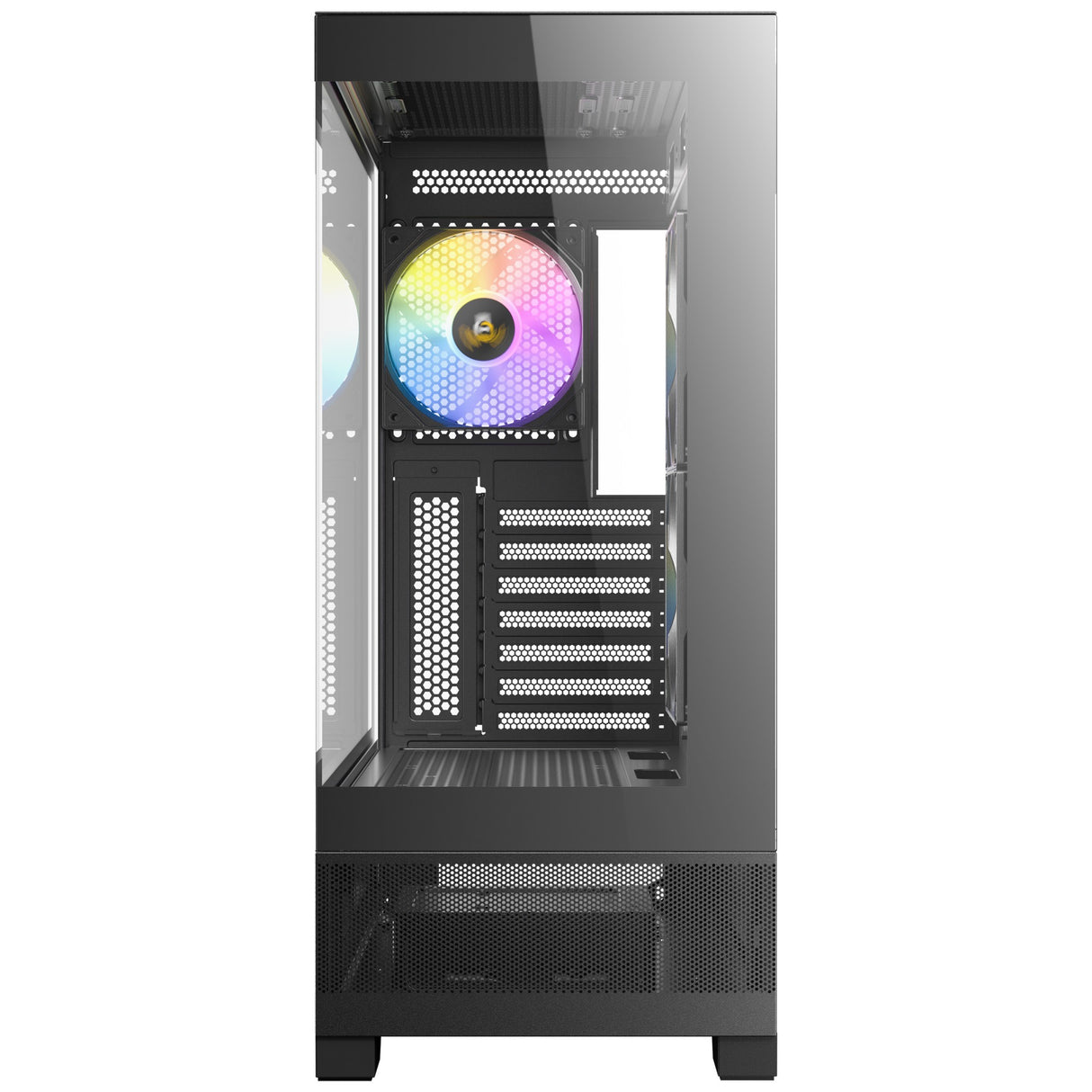 Boîtier tour midi Antec cx700 argb (noir | 1x USB-A | 1x USB-C | verre trempé)
